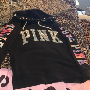 Pink Bling Hoodie